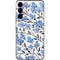 Cat Coq Blue Cherry Blossoms Galaxy S22 Skin